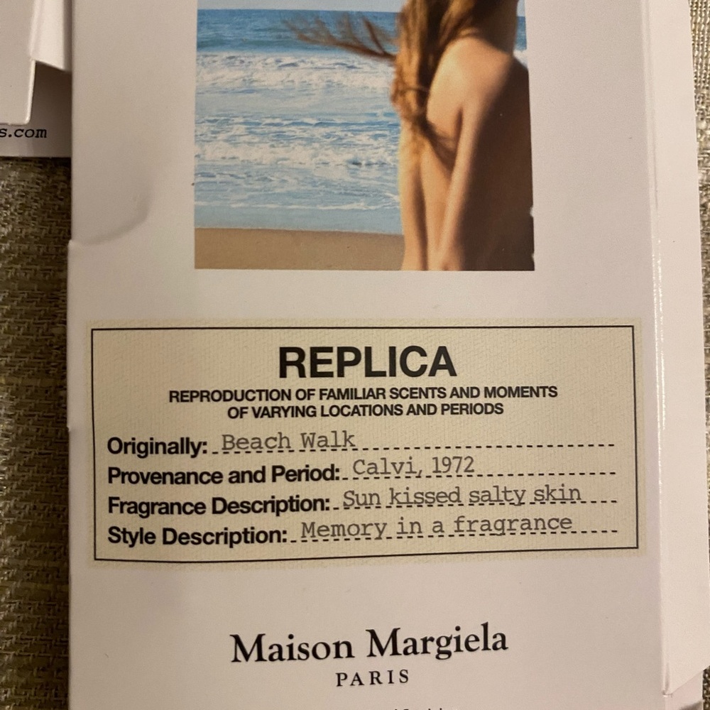 - Replica Beach Walk fragrance